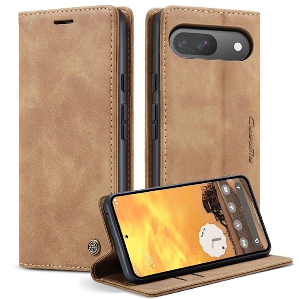 CASEME 013 Plånboksfodral för Google Pixel 10 Pro/10/9 Pro/9 - Brun