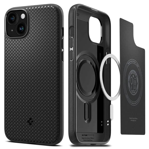 Spigen Mobilskal till iPhone 15 Magsafe Armor - Matte Svart Svart