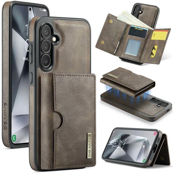 DG.Ming Plånboksfodral för Samsung Galaxy S26 Plus RFID Blocking - Kaffe