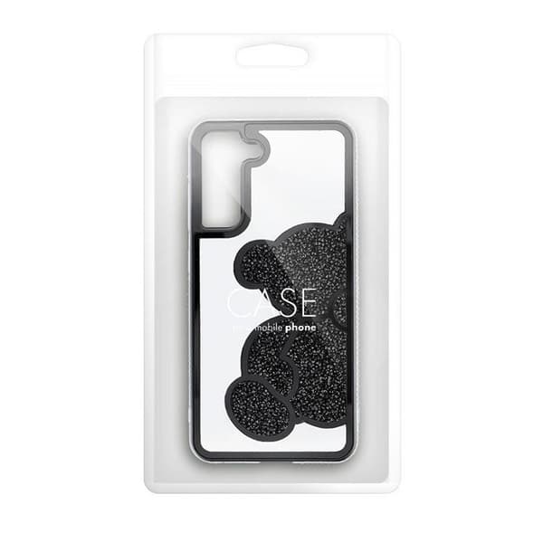 Telefontaske til Galaxy A55 5G Bamse - Sort Black