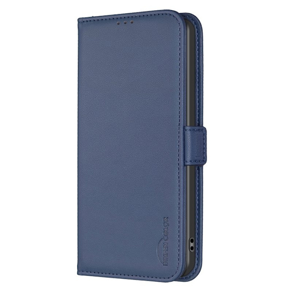 BINFEN Samsung Galaxy S26 Plus Plånboksfodral Konstläder Flip Folio - Blå