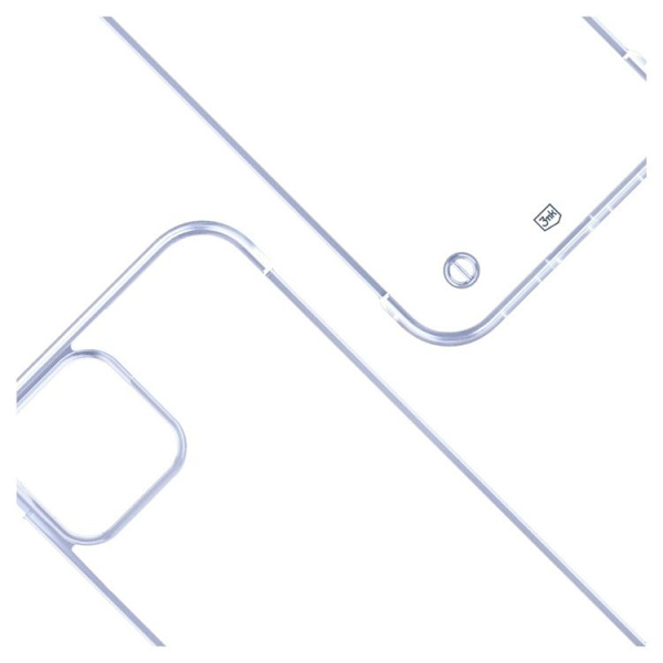3MK Mobilskal till iPhone 13 Just20g - Clear Transparent