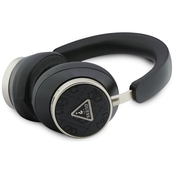 Guess Over-Ear Hörlurar ENC Bluetooth 4G Triangle Logo - Svart Svart