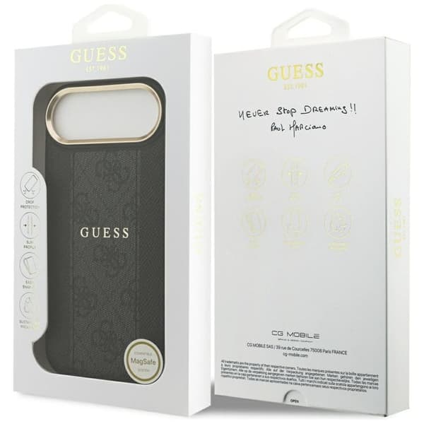 Guess Mobilskal till iPhone Air MagSafe 4G Stripe - Svart Svart