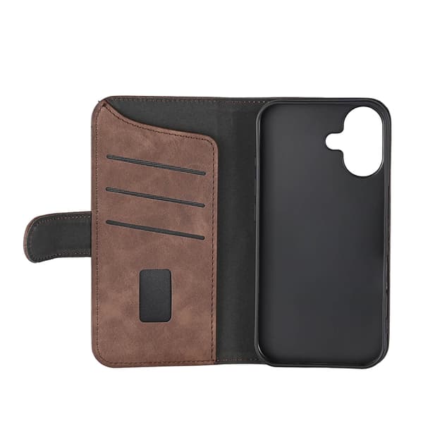 GEAR iPhone 16 Pung Etui MagSafe - Brun Brun
