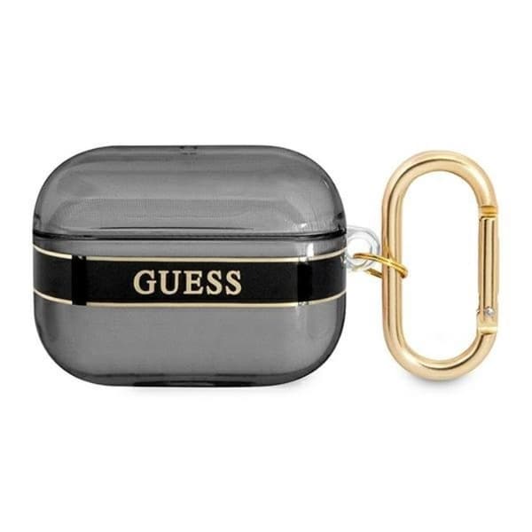 Guess AirPods Pro Skal Strap Collection - Musta Black