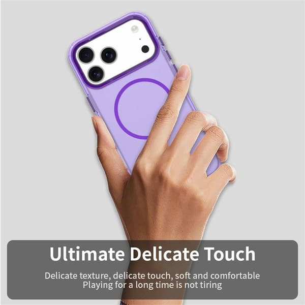 Mobilskal till iPhone 17 Pro MagSafe Candy Color - Lila Lila