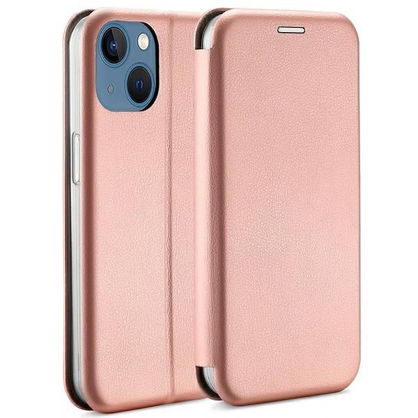 Beline iPhone 15 Pung Taske Magnetisk - Rosa Guld