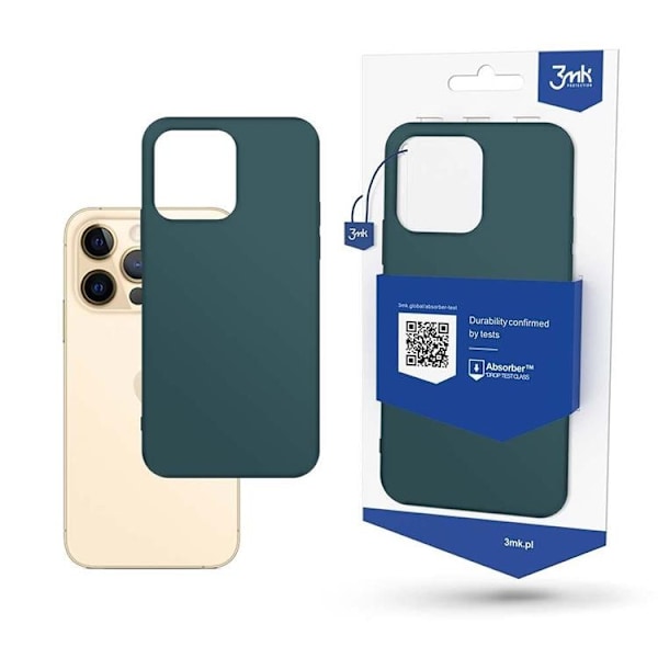 3MK iPhone 13 Pro Skal libbsticka Matt - Grön