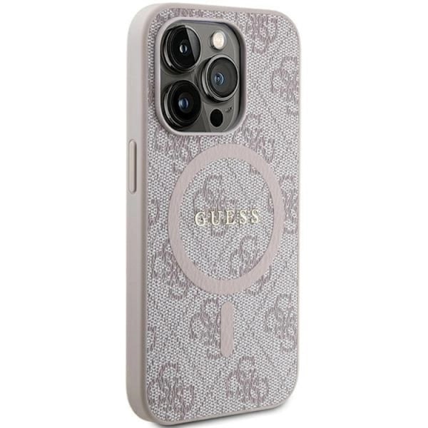 Guess iPhone 13/13 Pro Mobilskal Magsafe Collection - Rosa