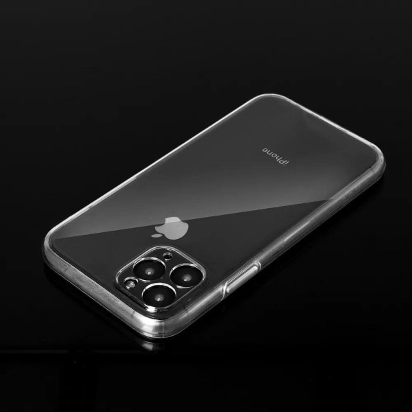 iPhone 14 Pro Shell 360 Täyskantinen kova muovi, läpinäkyvä