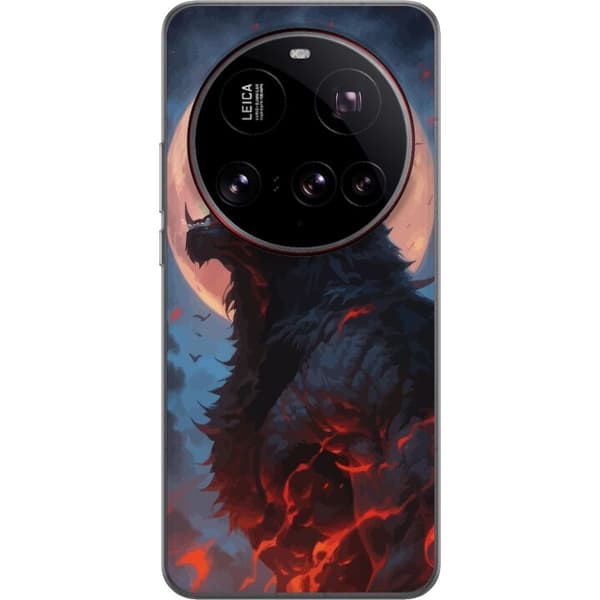 Mobilskal till Xiaomi 15 Ultra med Ylande varg
