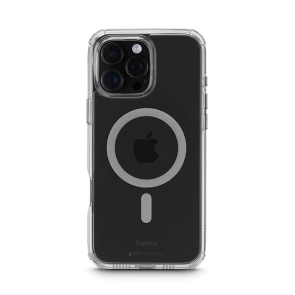 HAMA Mobilskal Extreme Protect iPhone 16 Pro Max MagFodral Transparent