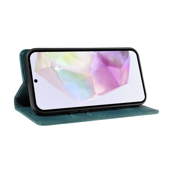 BETOPNICE 003 Samsung Galaxy A56 5G Plånboksfodral Konstläder - Grön