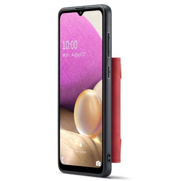 DG.MING 2 in 1 Plånboksfodral för Samsung Galaxy A33 5G - Röd