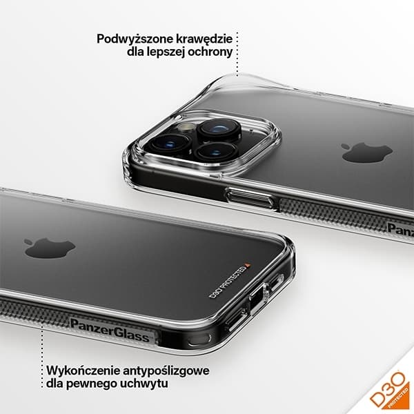 PanzerGlass Mobilskal till iPhone 15 Pro Max D3O Military Shield