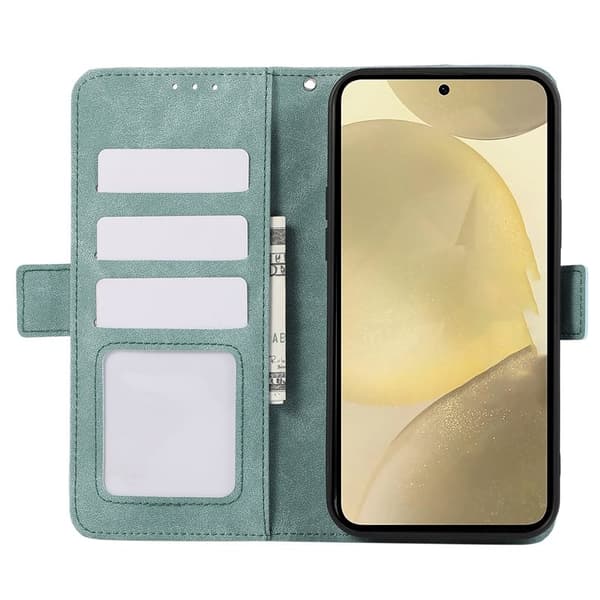 ABEEL Plånboksfodral Samsung Galaxy S23 RFID-Skydd Konstläder - Blå