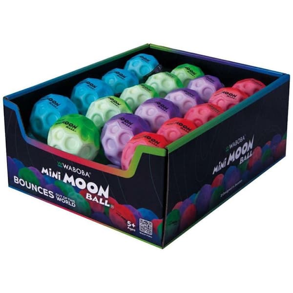 Waboba Mini Moon Studsboll Flerfärgad