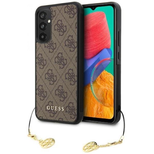 Guess Galaxy A34 5G Mobilskal 4G Charms Collection - Brun