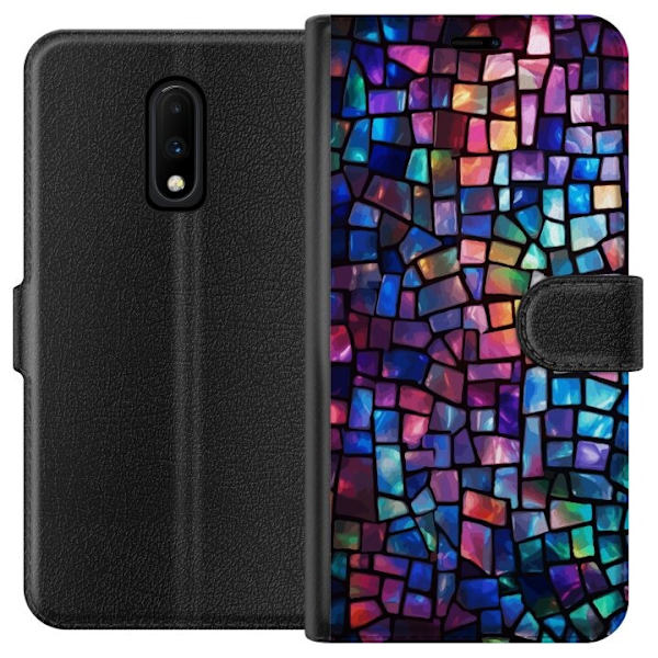 Plånboksfodral till OnePlus 7 med Disco