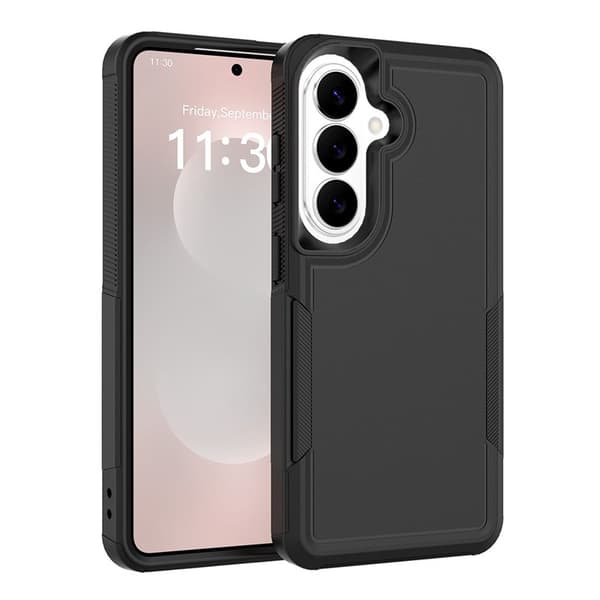 Mobilskal för Samsung Galaxy S26 PC + TPU Stöttålig - Svart