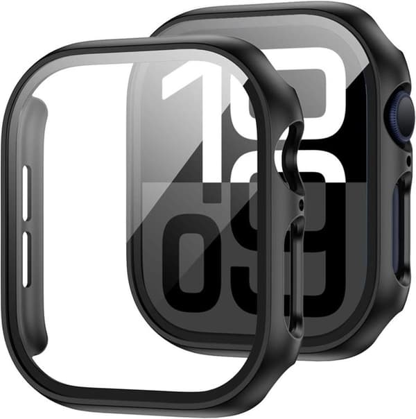 Tech-Protect Apple Watch 46mm Series 10 Cover Defence360 - Sort Svart