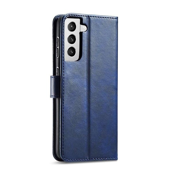Magnet Elegant Flip Fodral Galaxy S22 Plus - Blå