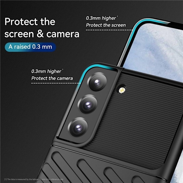 Galaxy S23 Plus Skal Thunder Twill - Svart Svart