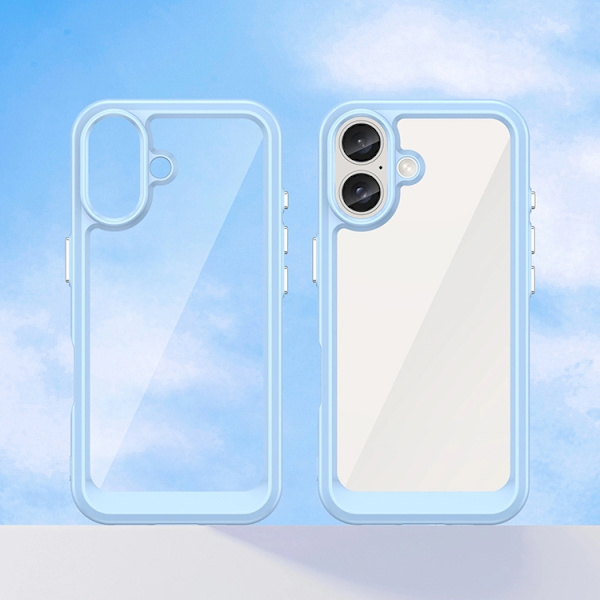Mobilskal till iPhone 16 Plus Outer Space - Blå Blå