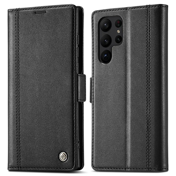 LC.IMEEKE Galaxy S23 Ultra Plånboksfodral - Svart Svart