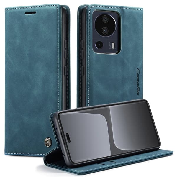 CASEME 013 Plånboksfodral för Xiaomi 13 Lite 5G - Blå