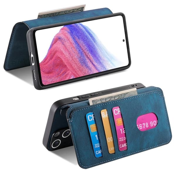 CASENEO Xiaomi 14T Plånboksfodral Konstläder - Blå