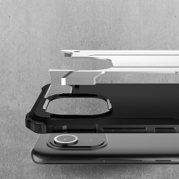 Armor Guard Hybrid Mobilskal Til Xiaomi Mi 11 - Svart Black