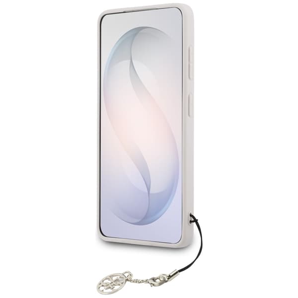 Guess Mobilskal För Galaxy S26 MagSafe 4G Classic Logo Charm - Rosa Rosa