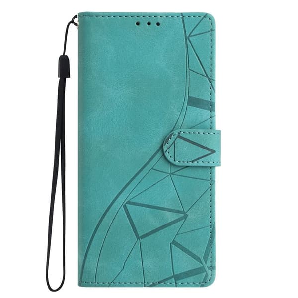 Samsung Galaxy A57 Plånboksfodral Konstläder - Grön