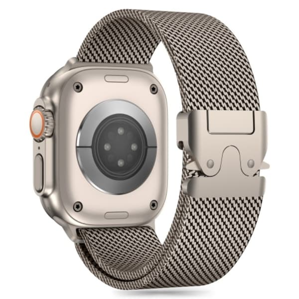 Tech-Protect Apple Watch (44/45/46/49mm) Armband Milano - Titanium Grå