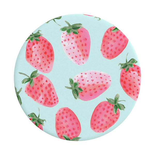 POPSOCKETS Strawberry Rain Avtagbart Grip med Ställfunktion