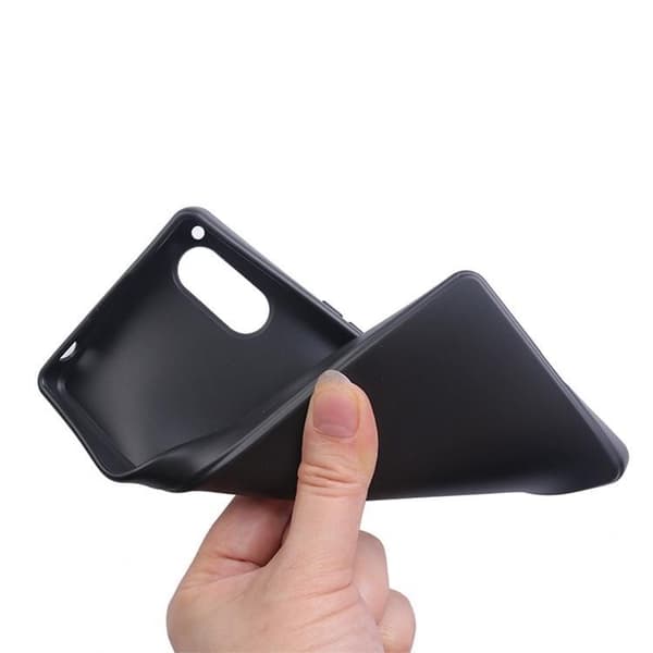 Sony Xperia 5 V Mobilskal Anti-Scratch TPU - Sort Svart