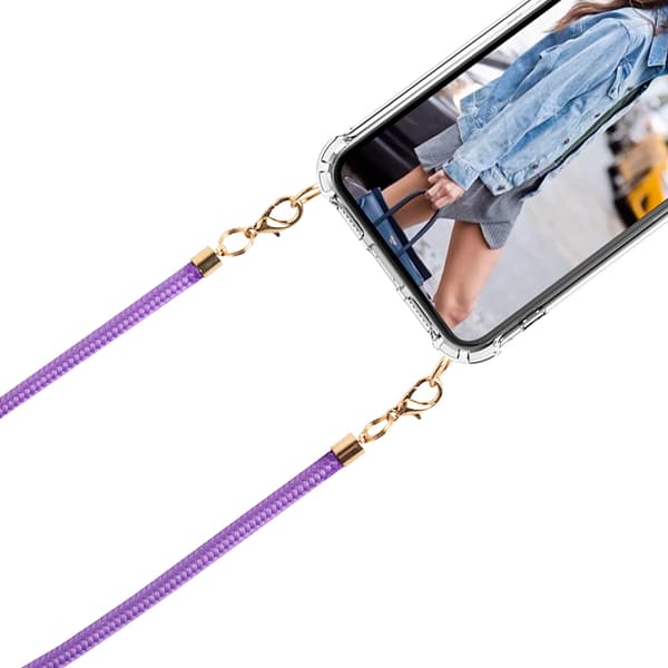 Boom Halsbandsrem Rope - Lila Lila