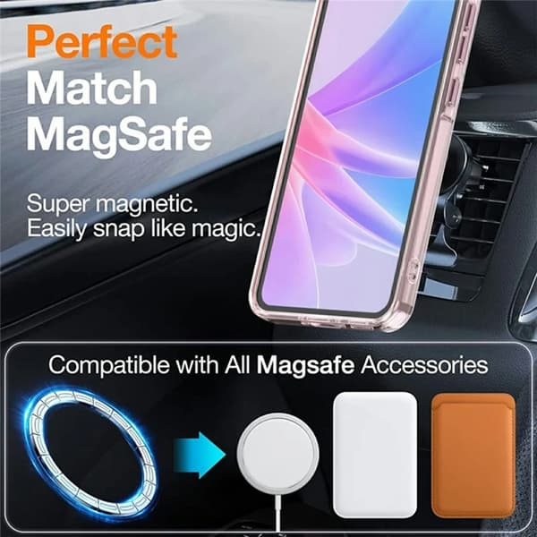 Mobilskal till Galaxy A16 5G Magsafe TPU Svart