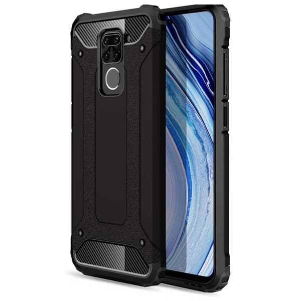 Tech-Protect Xarmor skal till Xiaomi Redmi Note 9 - Svart Svart