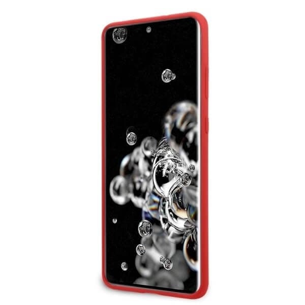 Ferrari Case S20 Ultra G988 Cover Rød Silikon Red