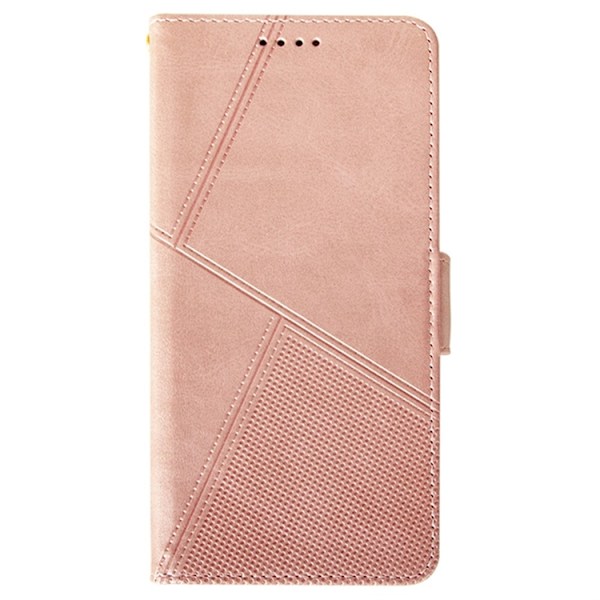 IDEWEI OnePlus 15 5G Plånboksfodral Calf Texture Konstläder - Rosa Rosa