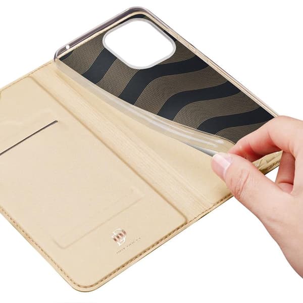 Dux Ducis Redmi 11A/Redmi 12C/Poco C55 Pungetui Skin Pro Guld