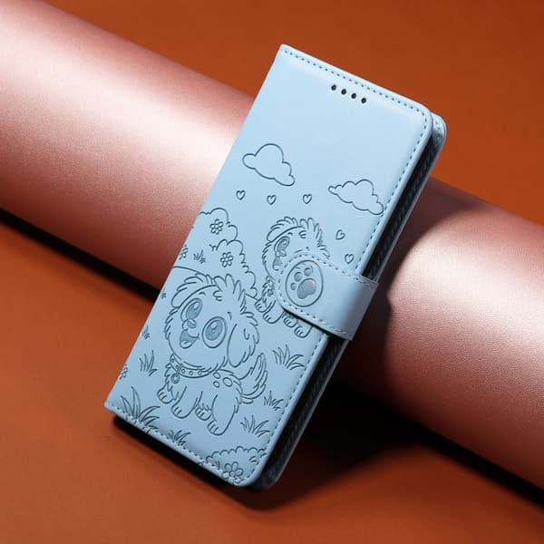 Oppo Find X9 Pro 5G Plånboksfodral Konstläder RFID - Blå