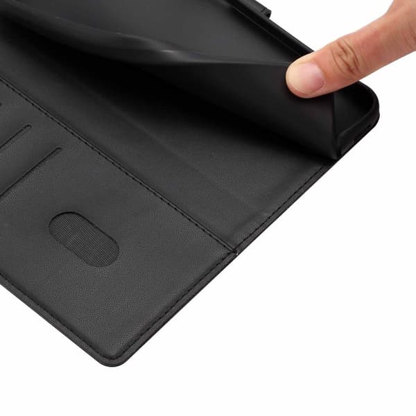 Plånboksfodral för Samsung Galaxy S26 Plus Ställfunktion Konstläder - Svart