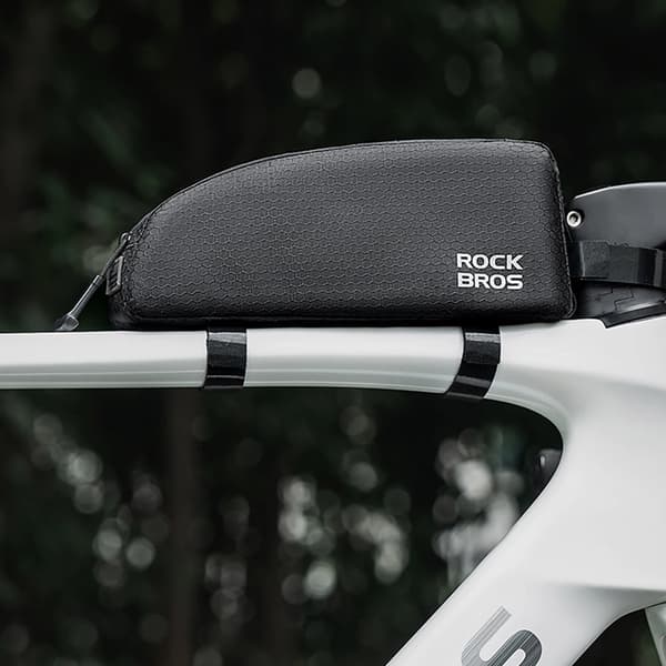Rockbros Top Tube Rampetaske 0.9l - Sort