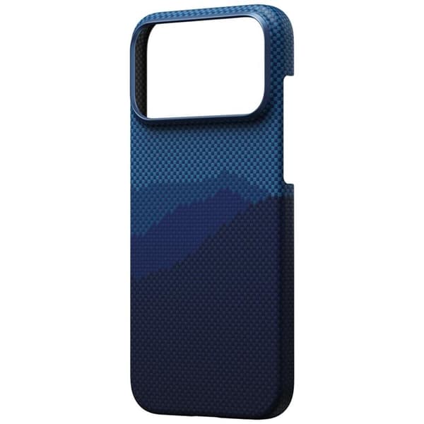 PITAKA Telefontaske til iPhone 17 Pro Max MagSafe Ultra-Slim - Over Horisonten Blå