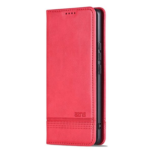 AZNS Xiaomi 17 Pro Plånboksfodral Konstläder - Röd