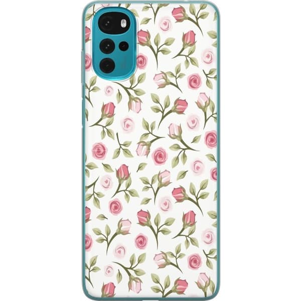Mobilcover til Motorola Moto G22 med Blomstret